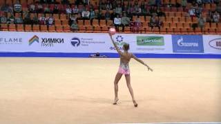 Yana Kudryavtseva RUS ball Grand Prix Moscow 2013 [upl. by Herates]