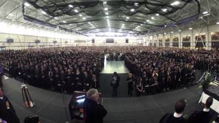 UWWhitewater commencement timelapse video [upl. by Noitsirhc420]