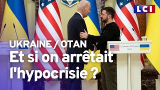 Adhésion de lUkraine à lOtan  le quotfaux débatquot [upl. by Aanas]