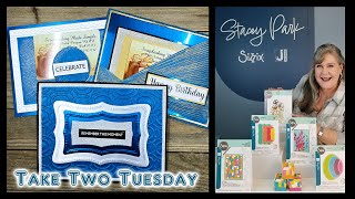 Take 2 Tuesday Class 42 featuring Sizzix 3D Embossing Folders with Limited Sizzix Teal Opulent Paper [upl. by Horton]