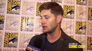 Jensen Ackles Supernatural Season 9 Interview  Talks Dean Sam Being Sick Fallen Angels and More [upl. by Nossyla646]