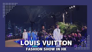 Fashion Show Louis Vuitton unveils Men’s PreFall 2024 Collection In HK [upl. by Tarfe]