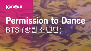 Permission to Dance  BTS 방탄소년단  Karaoke Version  KaraFun [upl. by Halpern]