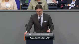 Steuerlich Entlastung von Familien – Maximilian Mordhorst FDP [upl. by Ligriv897]