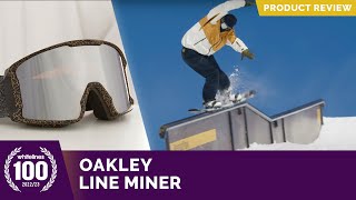 Oakley Line Miner 2023 Snowboard Goggles Review [upl. by Bish]