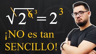 ⚠ CÓMO simplificar raíces cuadradas CORRECTAMENTE [upl. by Wareing]