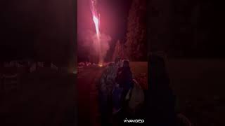 Proposal to my girlfriend New Year’s Eve 2024 firework pop the q [upl. by Shirlie]