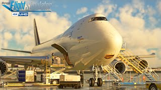 B7478F UPS  Dallas  Quito  Full Cargo Flight  MSFS 4K [upl. by Hallett280]