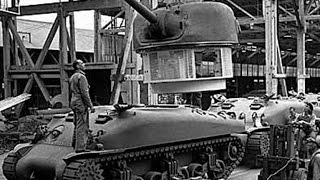 HOW IT WORKS WW2 Tank Factories [upl. by Burnett]