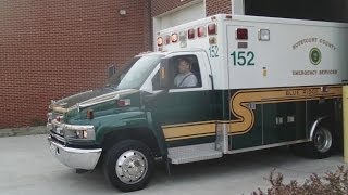 BRVRS Ambulance 152 Responding 41210 Powercall [upl. by Fiertz257]