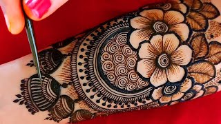 Bridal Mehndi Latest Dulhan Mehandi Designs 2022 Floral 3D Mehendi Indian Wedding Henna Design [upl. by Naujet]