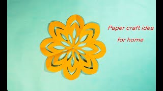 craft ideas paper with origami paper  Beautiful craft ideas with paper [upl. by Goldia]