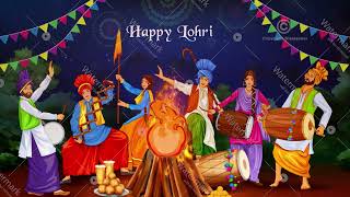 First Lohri Invitation Video  Lohri Celebration Invitation Video  IM806 [upl. by Layod447]