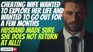 Cheating wife wanted to explore her life husband agrees and send her packing cheating betrayal [upl. by Llehsem]