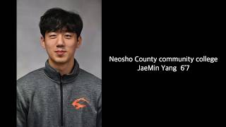 양재민 Jae Min Yang highlights Neosho County CC vs Okc Storm [upl. by Flanna]