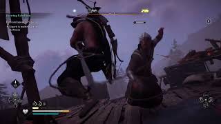 Assassins Creed Valhalla Combat Gameplay Brutal Kills [upl. by Fish618]