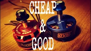 RACERSTAR BR2306S VS DYS SAMGUK SERIES  MY FAVORITE MOTORS [upl. by Cchaddie]