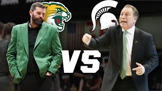 MSU Basketball vs NMU  Superior Dome Showdown Intro [upl. by Callan]