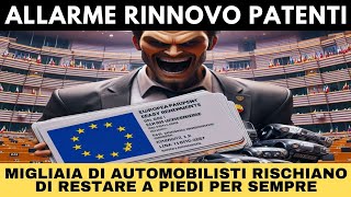 RINNOVO PATENTE DI GUIDA le nuove regole dellUnione Europea fanno tremare gli automobilisti [upl. by Pontias]