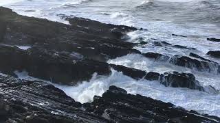 Nature is Awesome  Storms Hitting Croyde Beach  Ocean Lovers  Natures Power amp Energy [upl. by Stewart]