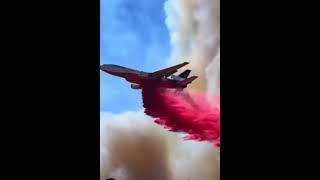 Dont MISS This Insane Air Tanker Drop Footage [upl. by Jocko]