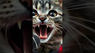 Snip Snap 😿✂️ shorts cat musiccat catlover musicvideo musiccat catrock catvideos [upl. by Luhey]