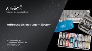 Arthroscopic Instrument System [upl. by Lancey]