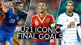 ⚽ BORINI THIAGO NMECHA  Iconic UNDER21 EURO Final Goals [upl. by Allare]