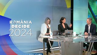 Știrile Euronews  România decide 2024  Exit poll  1 decembrie [upl. by Hildegaard]