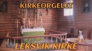 Knut Ola Vang på kirkeorgel i Leksvik kirke [upl. by Akcinehs]