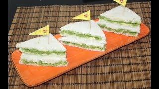 EASY SIMPLE CHUTNEY SANDWICH [upl. by Stronski399]