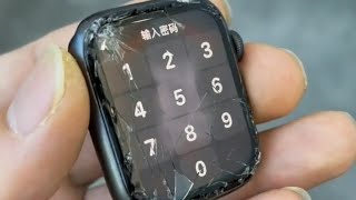 Apple watch series se glass replacement viral applewatch [upl. by Horvitz]