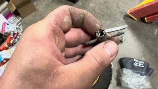 How to install a tube in a tire part 2 [upl. by Millburn900]