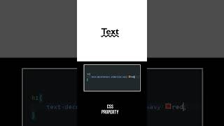 CSS Text Property Shorts  css cssproperties webdesign shorts [upl. by Michella]