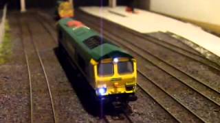 Bachmann Class 66 fitted with ESU Loksound sound decoder [upl. by Oulman]