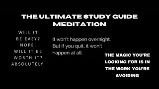 WATCH THIS BEFORE YOUR NEXT EXAM WARNING EXTREMELY POWERFUL Relax Study amp Sleep Subliminal [upl. by Adiaz]