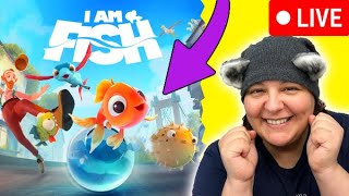 🔴Live Im a FISH Lets Find Our Way Back Home in I AM Fish The Game [upl. by Kinsler]