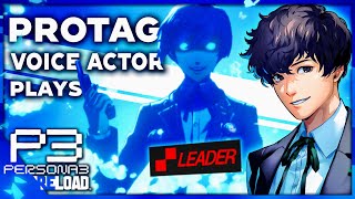 Makoto Yukis Voice Actor Plays PERSONA 3 RELOAD For The 1st Time [upl. by Earehc325]