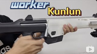 worker Kunlun bolt action Nerf sniper blaster released [upl. by Aicarg150]