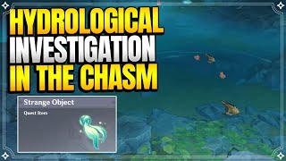 Hydrological Investigation in The Chasm  World Quests and Puzzles 【Genshin Impact】 [upl. by Ynner]