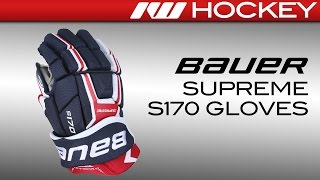 Bauer Supreme S170 Glove Review [upl. by Eikcim]