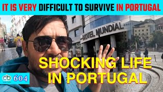 Realities of Life in Portugal  It is Very Difficult to Survive in Portugal  Cycle Travel Vlog [upl. by Quint475]