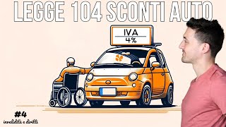 Legge 104 e acquisto auto tutte le agevolazioni in 5 minuti [upl. by Emmerie342]