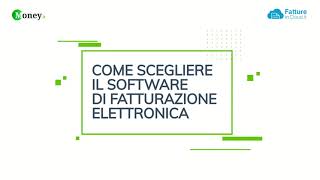 Come scegliere il software di fatturazione elettronica [upl. by Ahsrats]