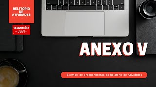 Como preencher o Anexo V  Relatório de atividades  SEEMG [upl. by Let]