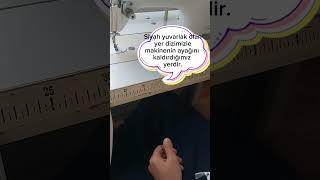 DÜZ SANAYİ DİKİŞ MAKİNESİ NASIL ÇALIŞTIRILIR sewing diy [upl. by Ydor740]