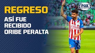 ¡Asi fue el regreso de Oribe Peralta al estadio de Santos [upl. by Mirth224]