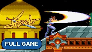 Strider GENESIS MEGA DRIVE FULL GAME Longplay Gameplay Walkthrough Playthrough VGL [upl. by Anattar]