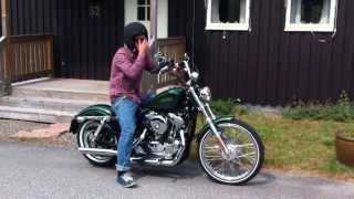 Harley Davidson sportster seventytwo 72 sound [upl. by Udelle]