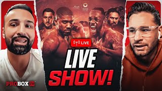 Tim Bradley Paulie and Chris Breakdown Joshua vs Wallin Wilder vs Parker [upl. by Sucerdor]